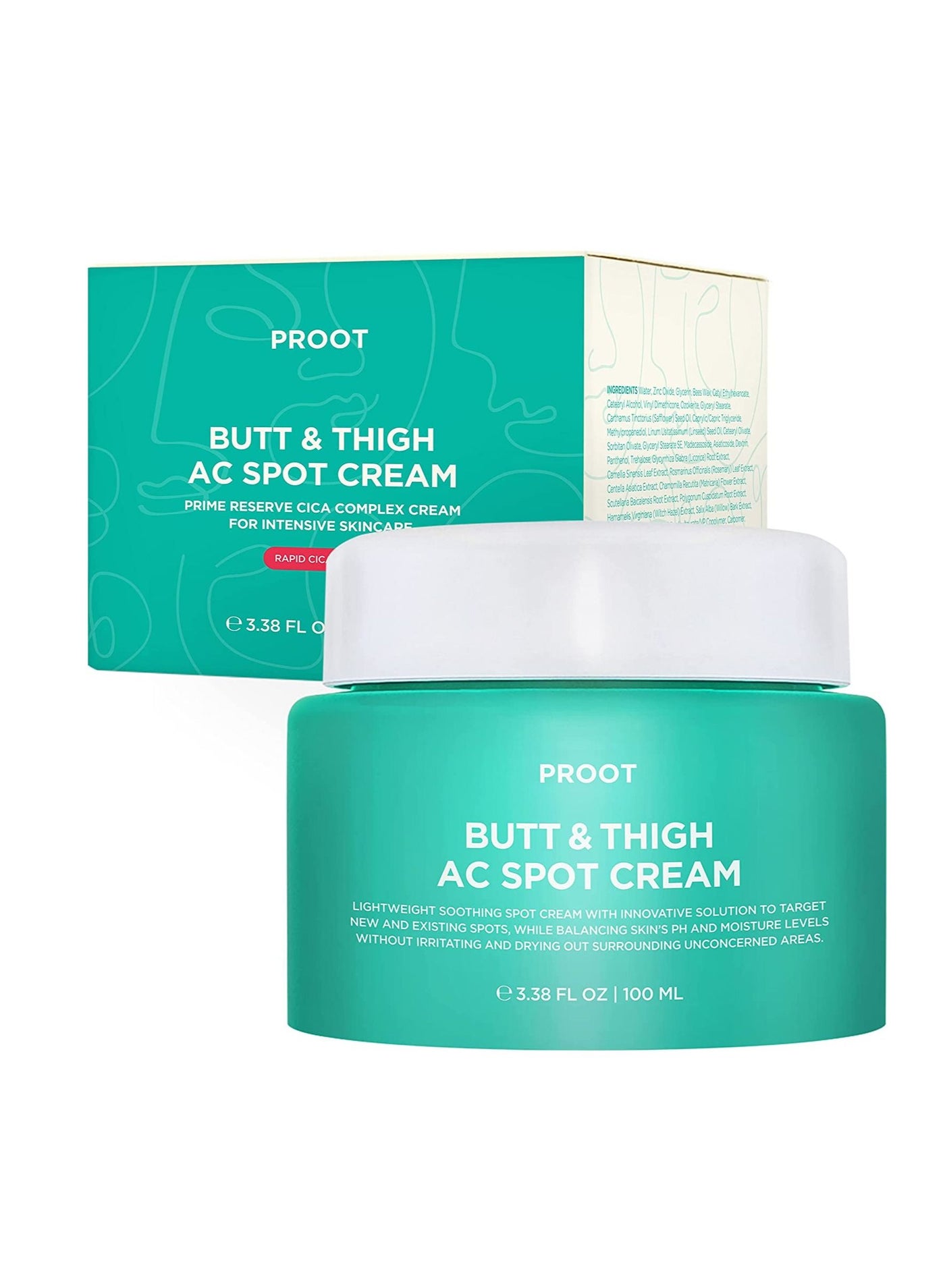 Acne clearing spot treatment cream