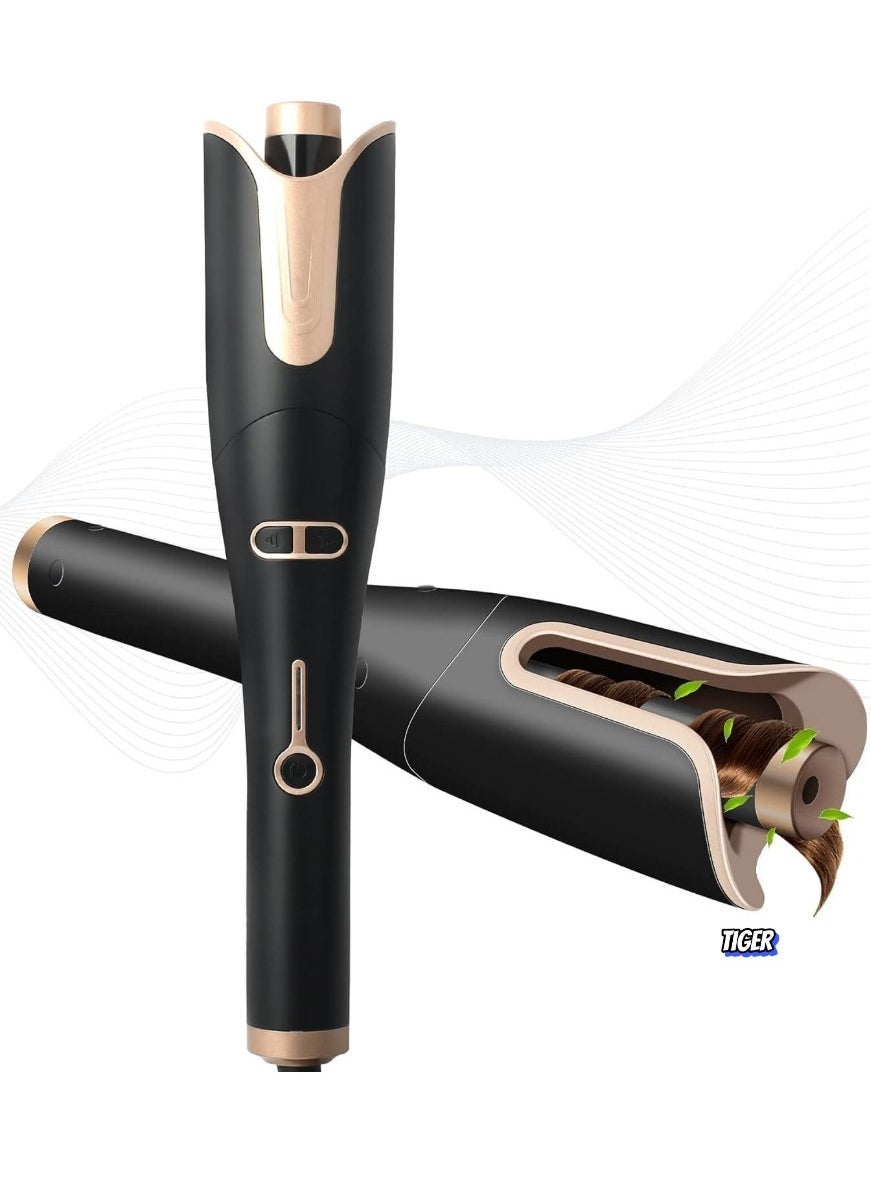 Automatic Ceramic Hair Curler for Curly Hair – 360° Rotation, Multi-Speed Settings, Ceramic Technology for Smooth & Long-Lasting Curls – Professional Curling Iron (DX1354)