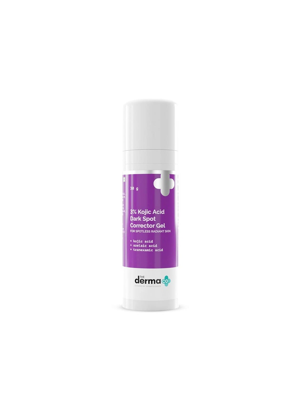 The Derma Co 3% Kojic Acid Dark Spot Corrector Gel for Spotless & Radiant Skin - 30g