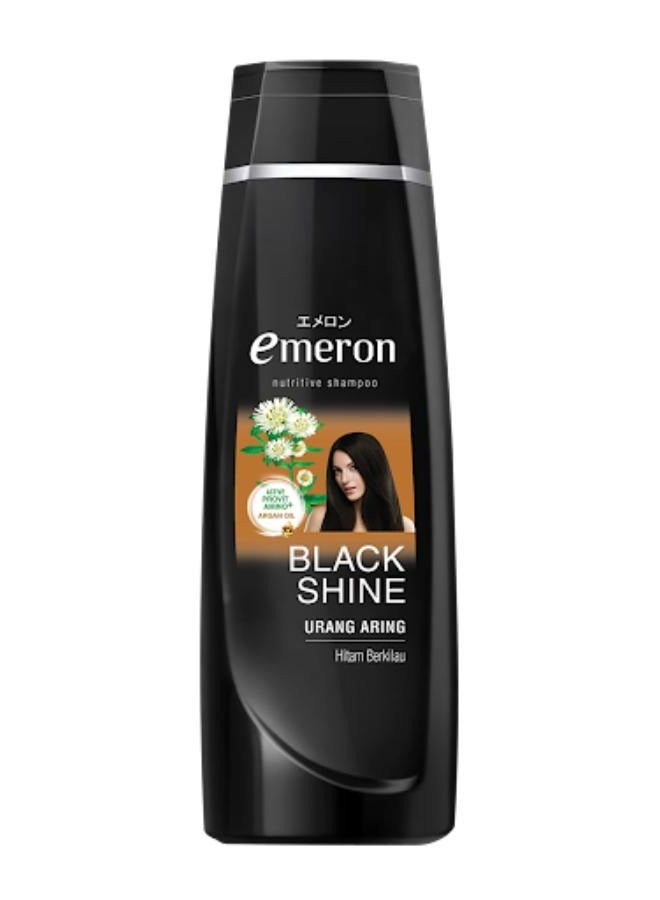 Shampoo Black And Shine Botol 340 ML