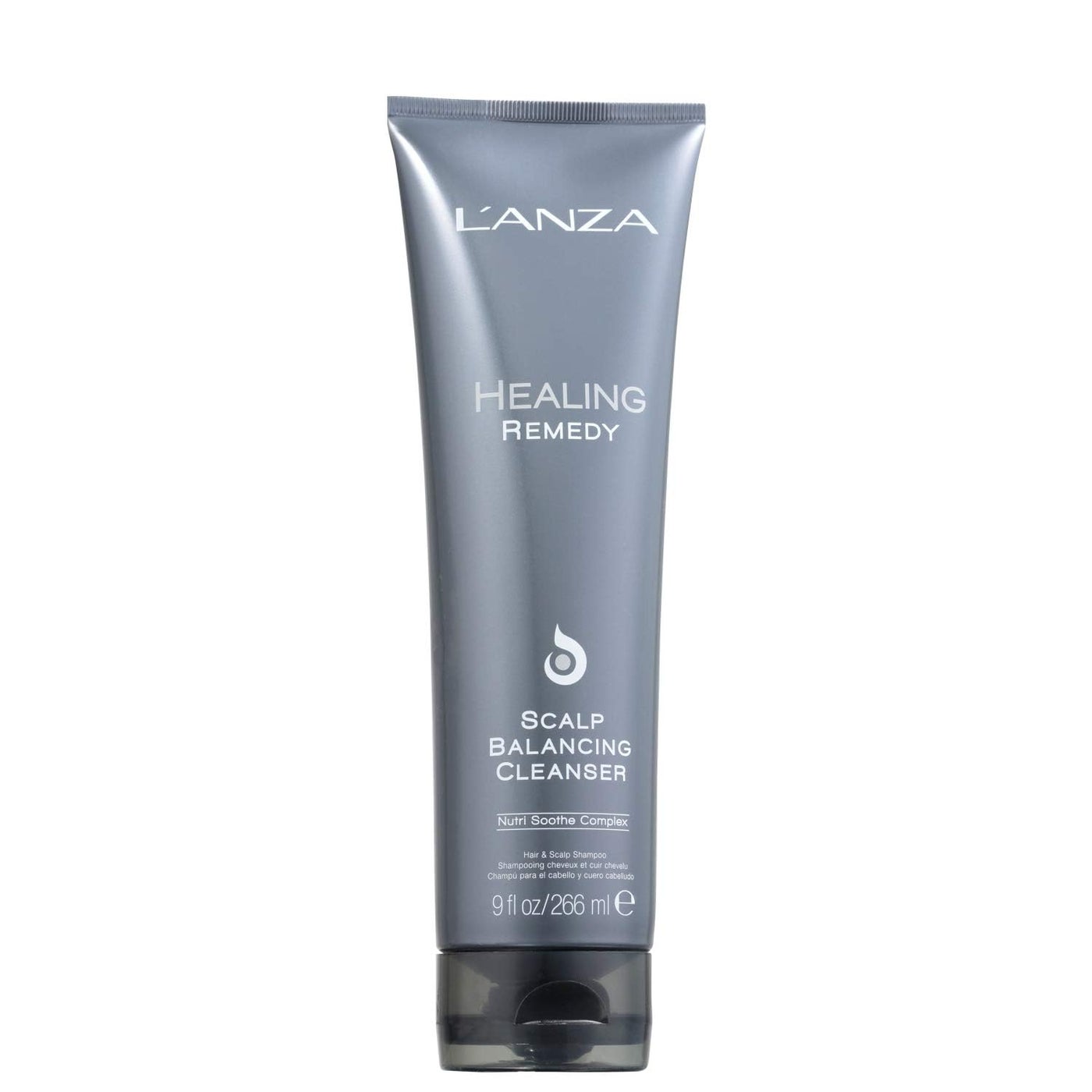 L'ANZA Healing Remedy Scalp Balancing Cleanser, Restores Wellness to Hair and Scalp While Reducing Oiliness and Excessive Sebum, with Papaya Extract, Paraben-free, Gluten-free (9 Fl Oz)
