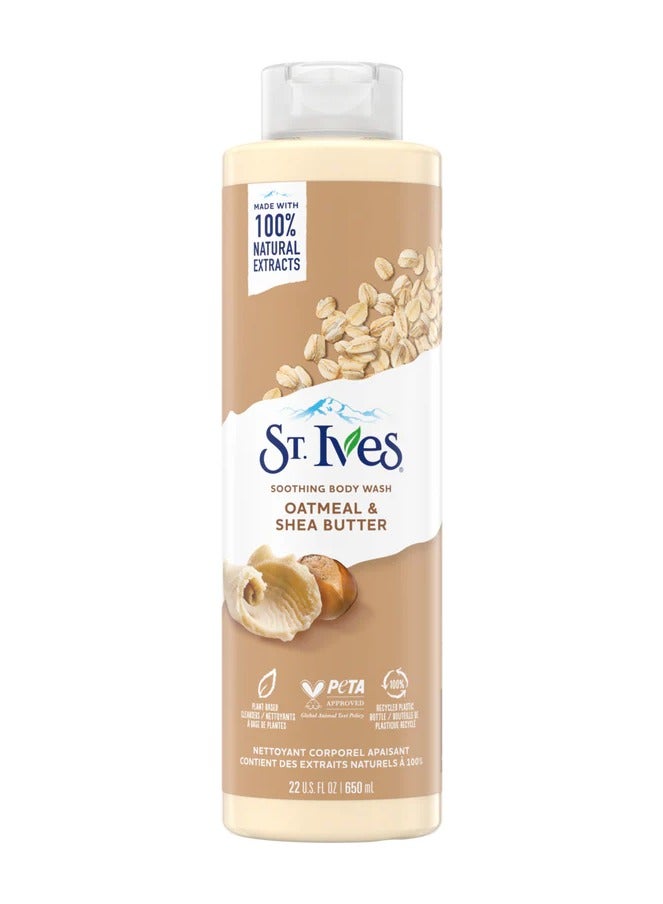 Oatmeal & Shea Butter Soothing Body Wash  650 ML