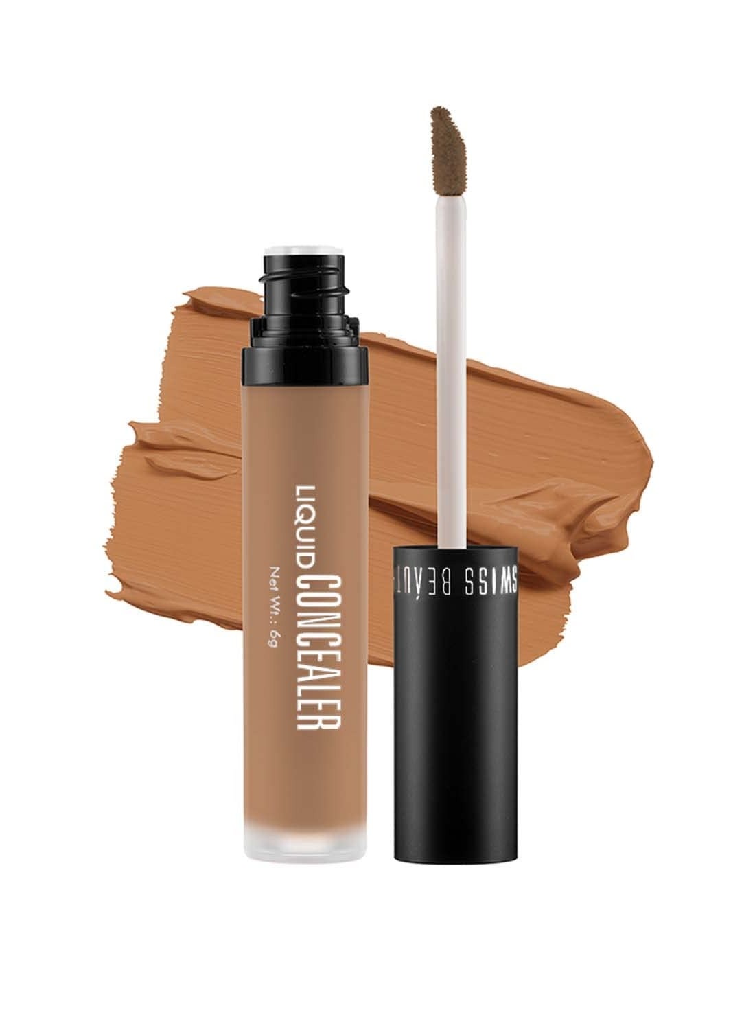 Swiss Beauty Liquid Light Weight Concealer With Full Coverage Warm Sand 6G