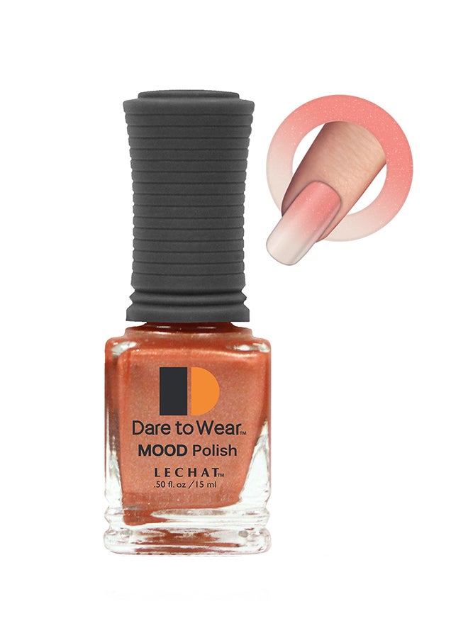 Color Changing Nail Polish 15ml Glossy Super Shine Nail Lacquer 15ml Fast Dry Long Lasting Nail Enamel Temperature Change Mood Color Polish Nail Art No Need UV LED Lamp No curing Manicure Nail Paint