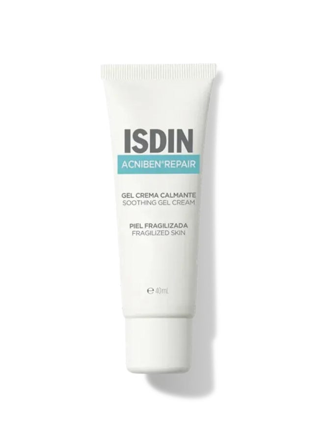Acniben Repair Moisturizer [40Ml] – Soothing And Repairing Gel Cream To Restore The Skin Barrier Post-Acne Treatment