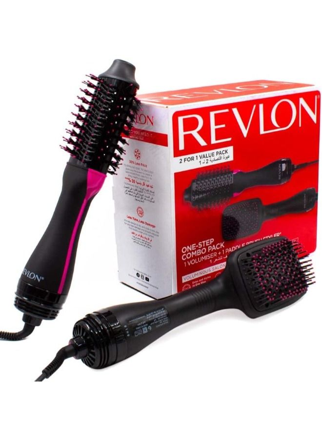 RVDR5282 One-Step Combo Pack 1 Volumiser + Paddle Brush Styler - image 4
