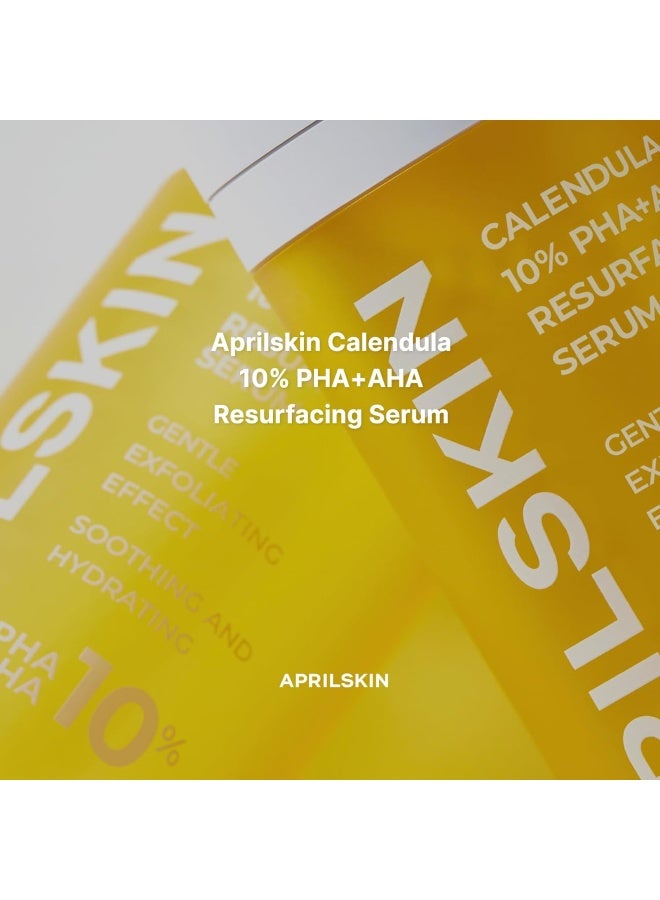 April Skin Calendula 10 PHA AHA Resurfacing Serum Pore Refining Brightening 30ml - image 2