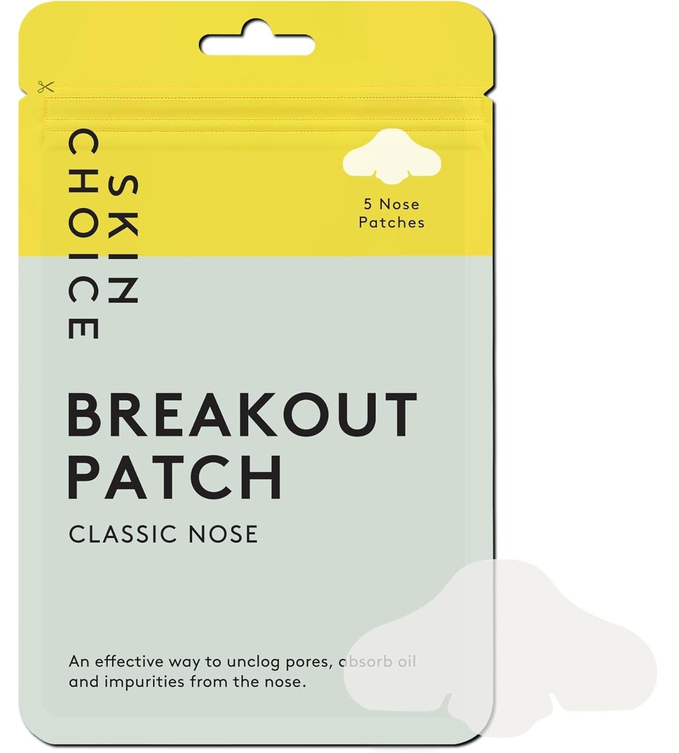 SkinChoice Breakout Patch Classic Nose (Travel Edition) - Pack of 5