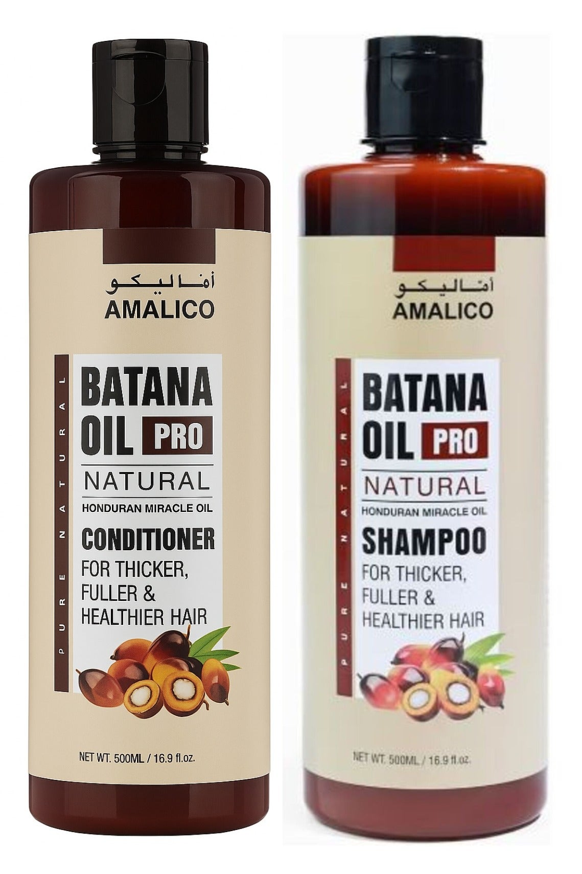 Batana Oil Shampoo & CONDTIONER  500 ML 2PC