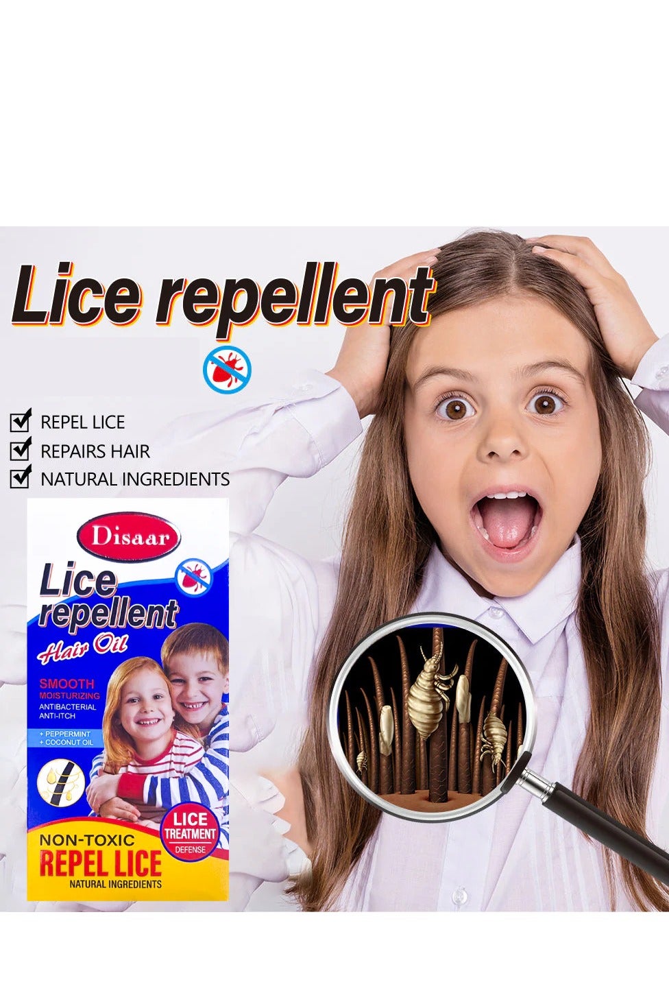 Lice Repellent Hair Oil