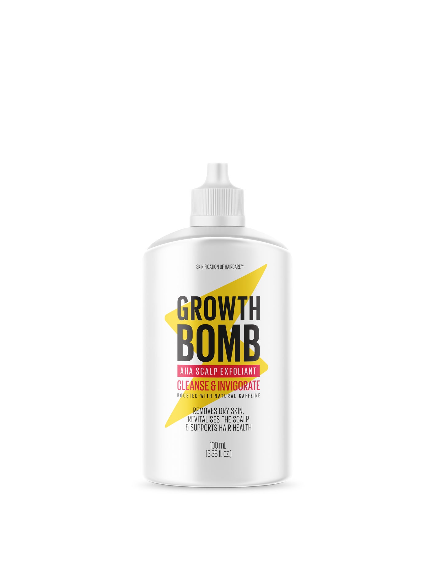 Clarifying Hair & Scalp AHA Exfoliant - Removes Product Buildup, Unclogs Follicles & Soothes Irritation for a Healthier Scalp (100 ml)