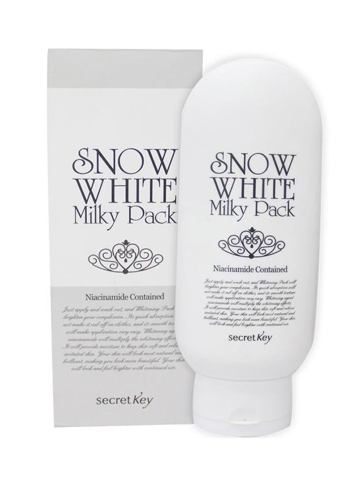 Secret Key Snow White Milky Pack for immediate whitening