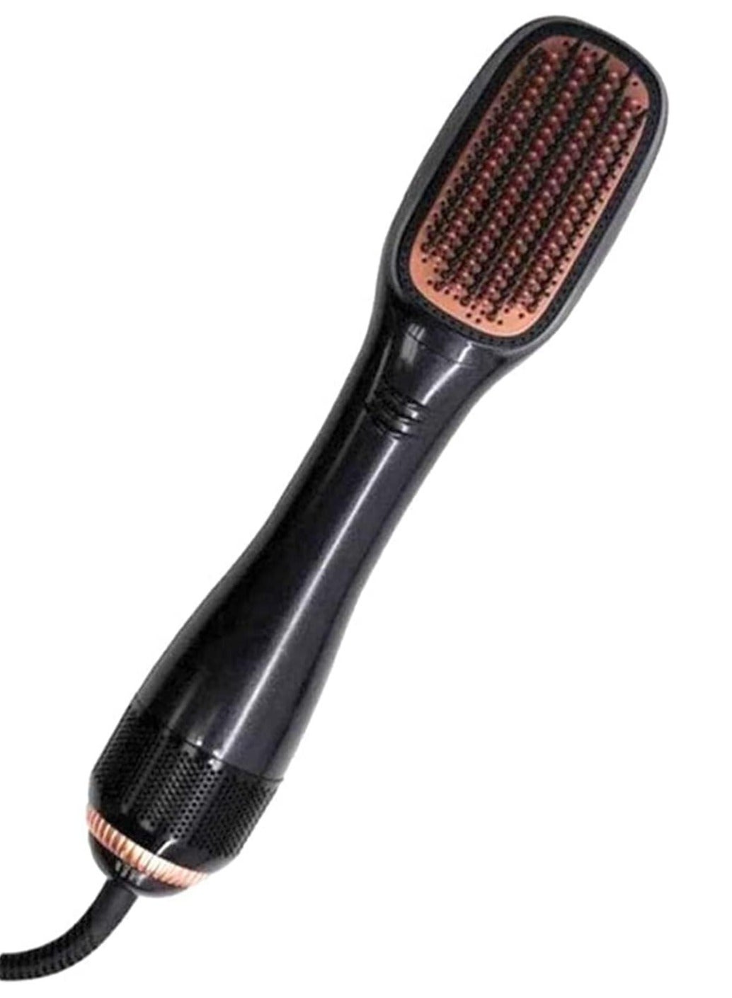 2 In 1 Professional Styling Brush Hair Dryer Brush Negative Ion Blow Dryer Straightening Brush Hot Air Styling Comb Electric Hair Dryer