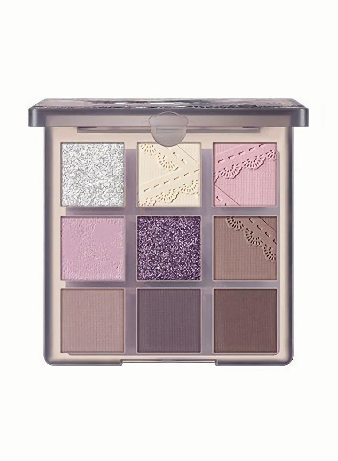 Lavender Charm 9-Color Eyeshadow Palette - Create Romantic and Dreamy Eye Makeup