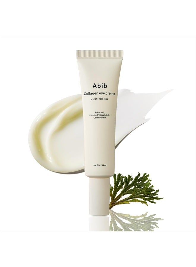 Collagen Eye Crème Jericho Rose Tube for Dark Circles and Puffiness, Under Eye Fine Lines