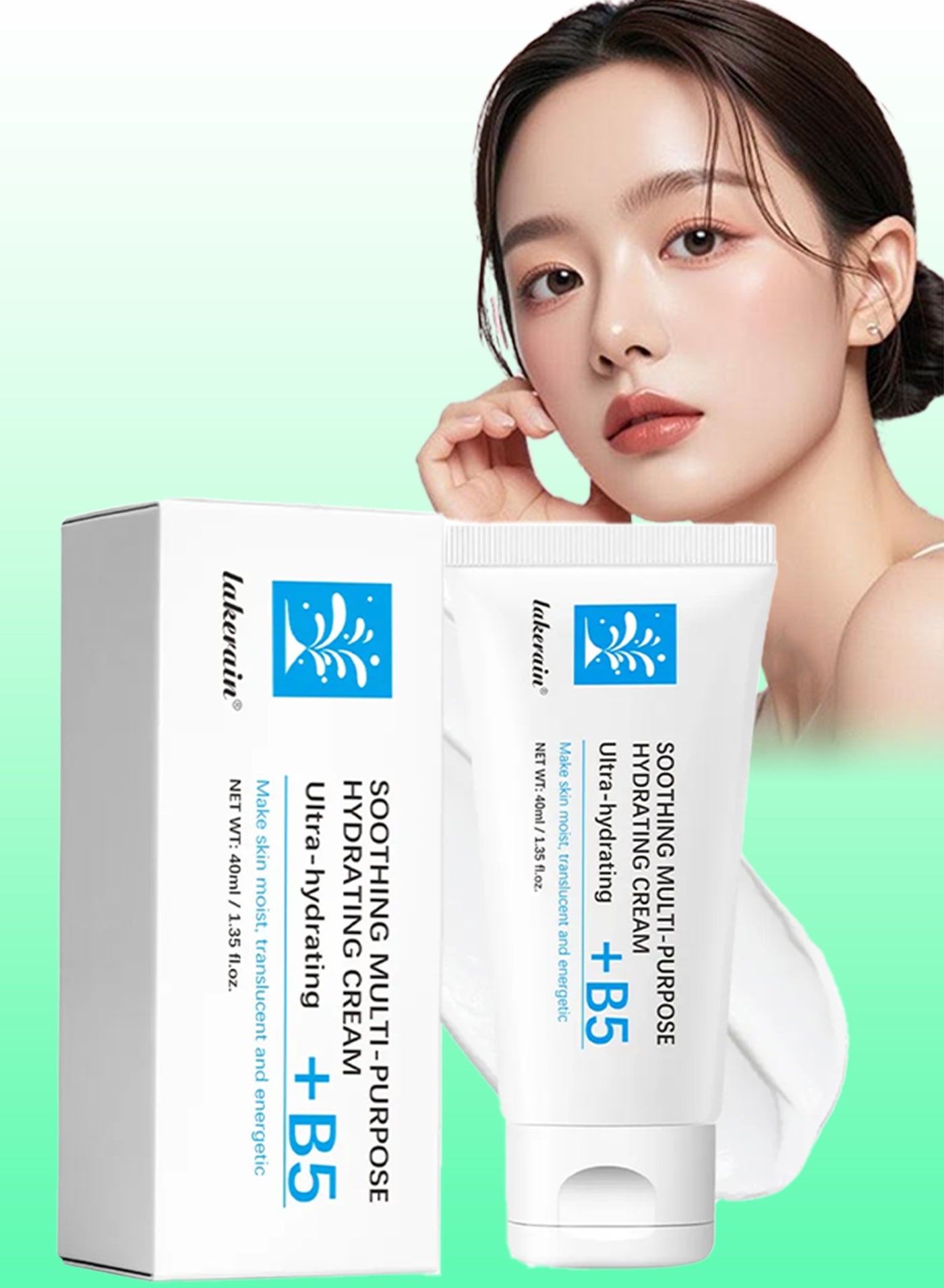 Soothing Multi Purpose Hydrating Cream Ultra Hydrating Moisturizing Cream Body and Hand Balm Body Care Multi Purpose Cream Vitamin B5 Moisturizer Cream 40ml