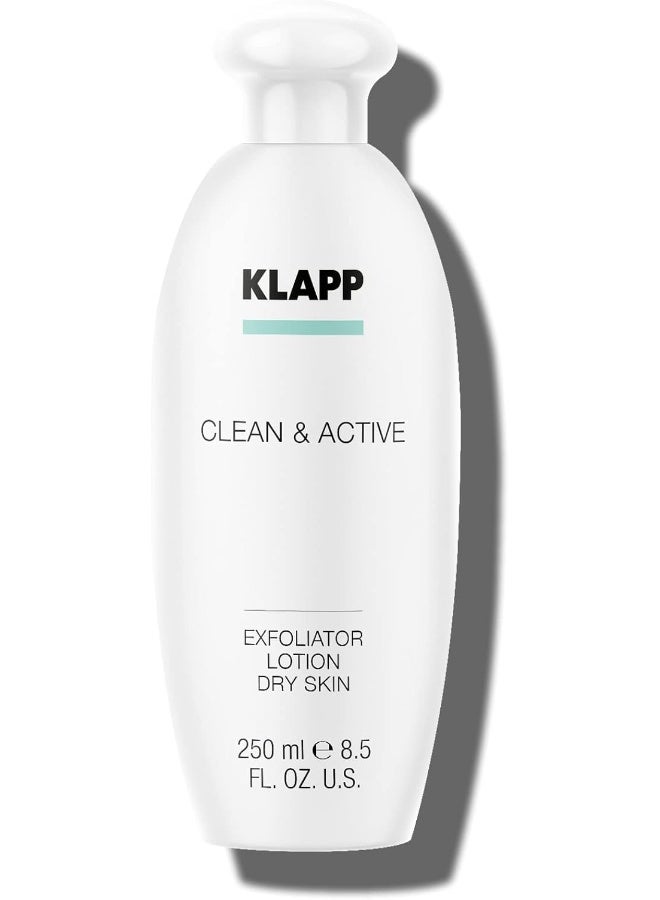 KLAPP Cosmetics Clean & Active Exfoliator Lotion Dry Skin 250 ml