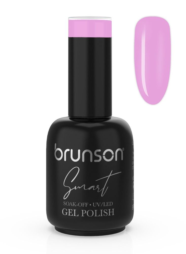 Gel Nail Polish, 15ml Smart Gel Nails Glossy Shine Finish Long Lasting Soak off UV/LED Gel Polish for Nail Art French Manicure Pedicure Salon Quality Chip Resistant Gel Nail Extensions UV Gel  BSM059