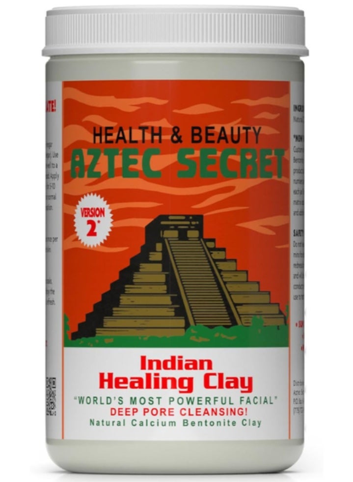 Aztec Secret Indian Healing Clay 908 grams – Natural Bentonite Deep Pore Cleansing Mask