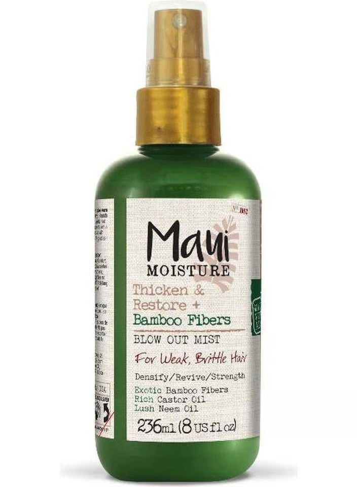Hair Mist Thicken And Restore with Bamboo Fibers Blow Out Mist 236 ML
