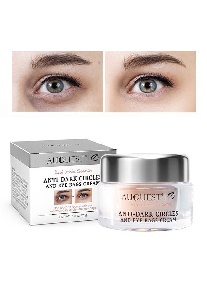 Anti Dark Circles And Eye Bags Cream 20g, Fade Dark Circles, Remove Fine Lines and Eye Bags, Anti-Wrinkle Anti-Aging Firming Brighten Skin Cream, Eye Care Cream