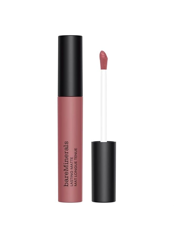Mineralist Lasting Matte Liquid Lipstick for Women, Velvet Matte Finish, All-Day Wear, Weightless, Non-Drying Formula, Talc-Free Lipstick