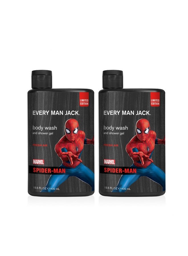 Body Washmarvel Spider Man 13.5Ounce Twin Pack2 Bottles Included Naturally Derived Parabensfree Pthalatefree Dyefree And Certified Cruelty Free