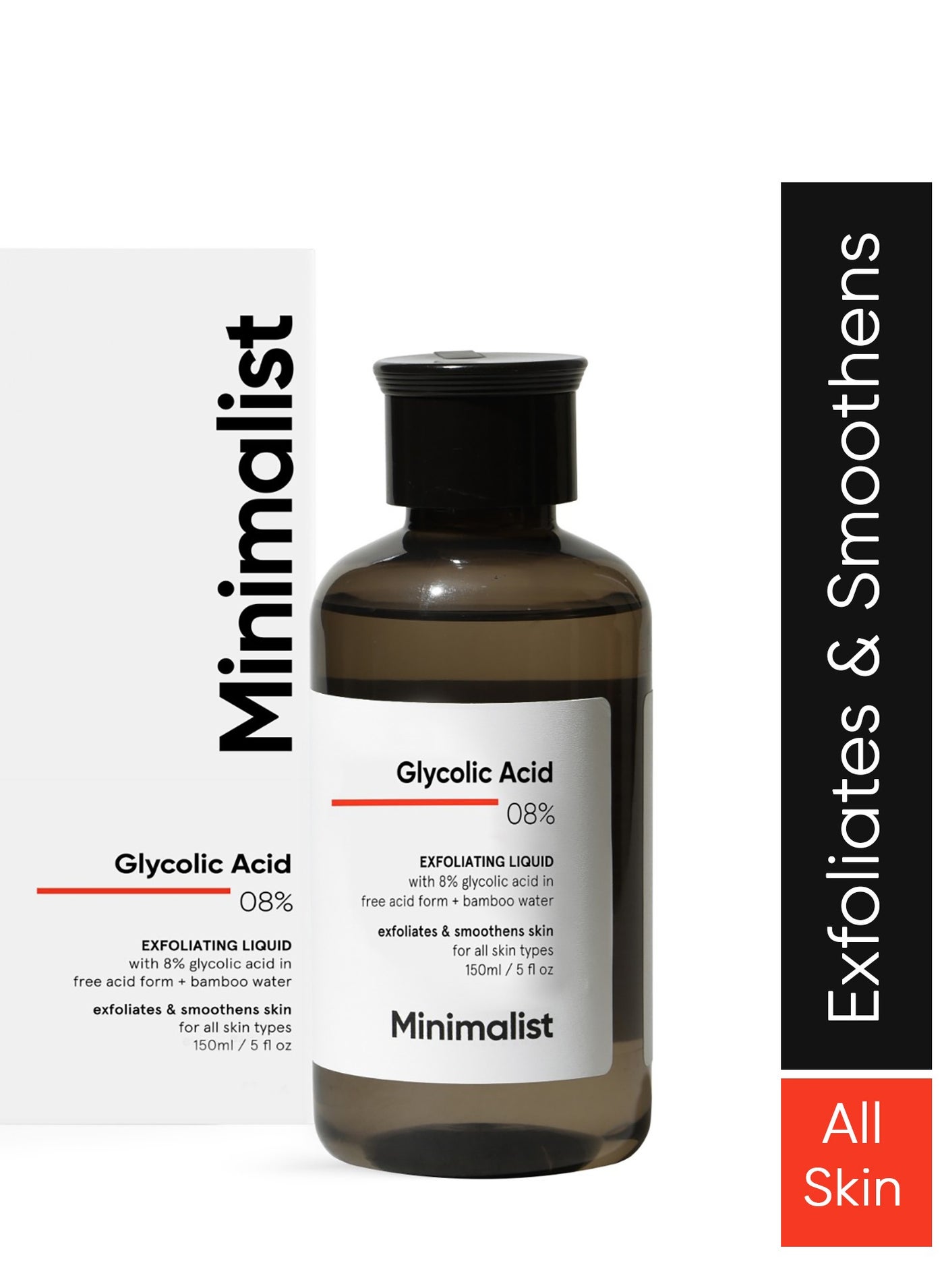 Glycolic Acid 08% Exfoliating Liquid