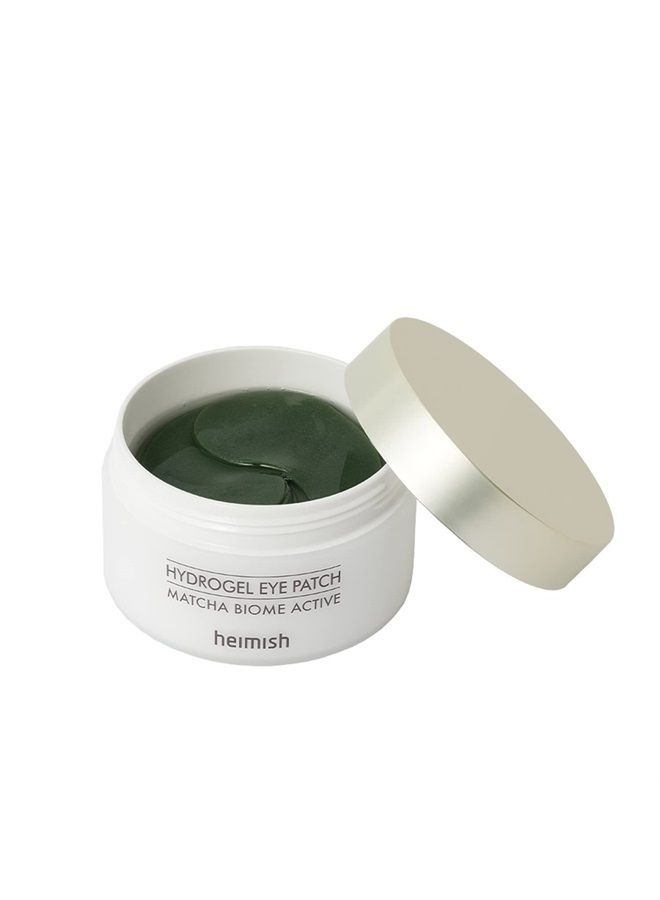 Matcha Biome Hydrogel Eye Patch (60ea) | Eye Patch for Swollen Eyes and Wrinkles | Matcha, flawless skin, Calming, for Swollen Eyes, Antioxidant, Soothing, Vitamins, Kbeauty