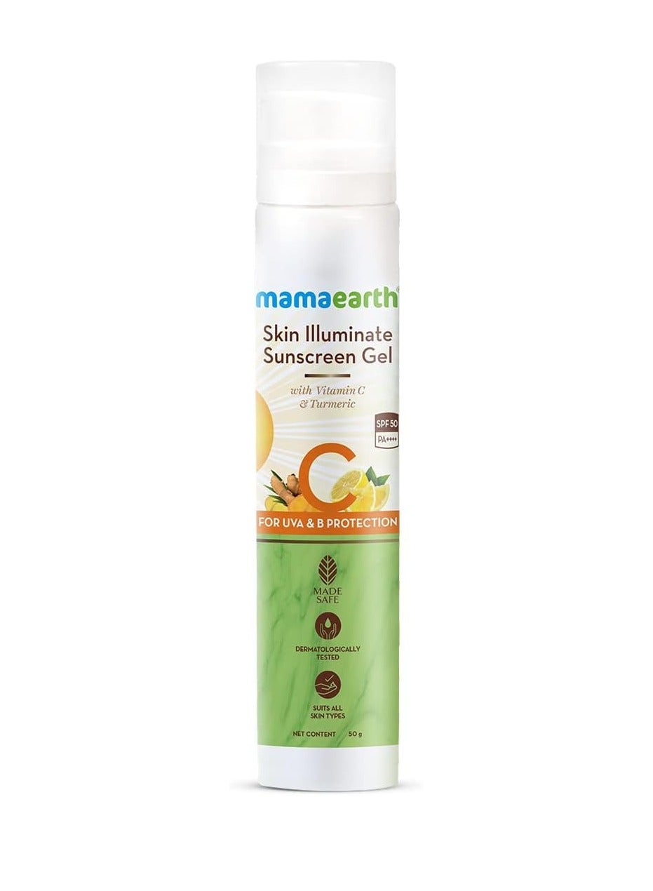 Mamaearth Skin Illuminate Sunscreen Gel 50 g