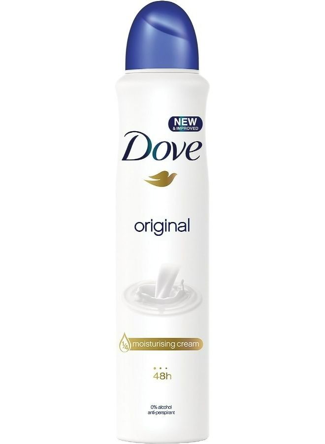 Original Antiperspirant Deodorant Aerosol 250 ml