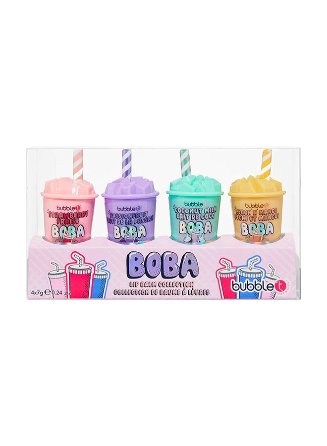 Boba Gift 4 pcs Lip Balm