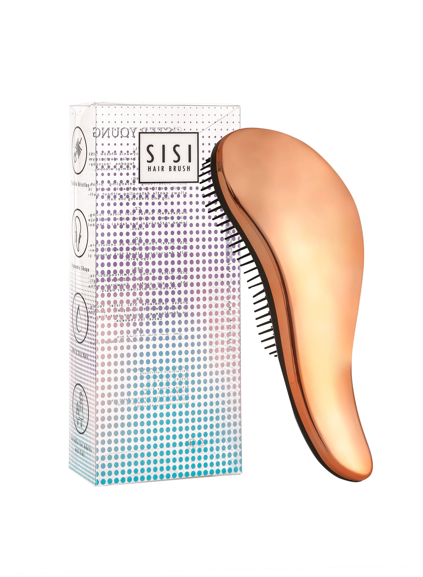 Sister Young SISI  Detangling Hairbrush (Gold)