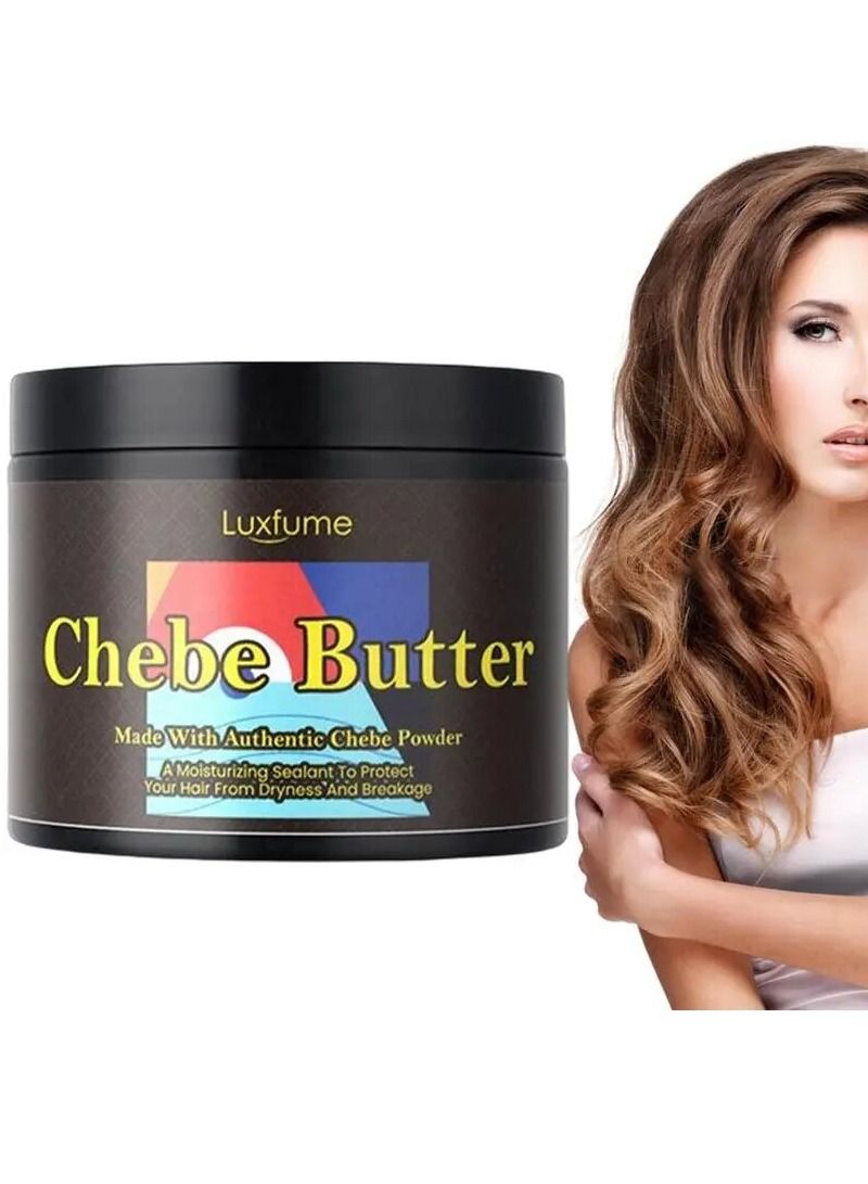 102g Natural Chebe Hair Butter for Hair Growth Super Moisturizing and Lubricating African Chebe Butter Deter Hair Breakage Promote Hair Growth and Hair Deep Conditioning Natural Chebe Butter