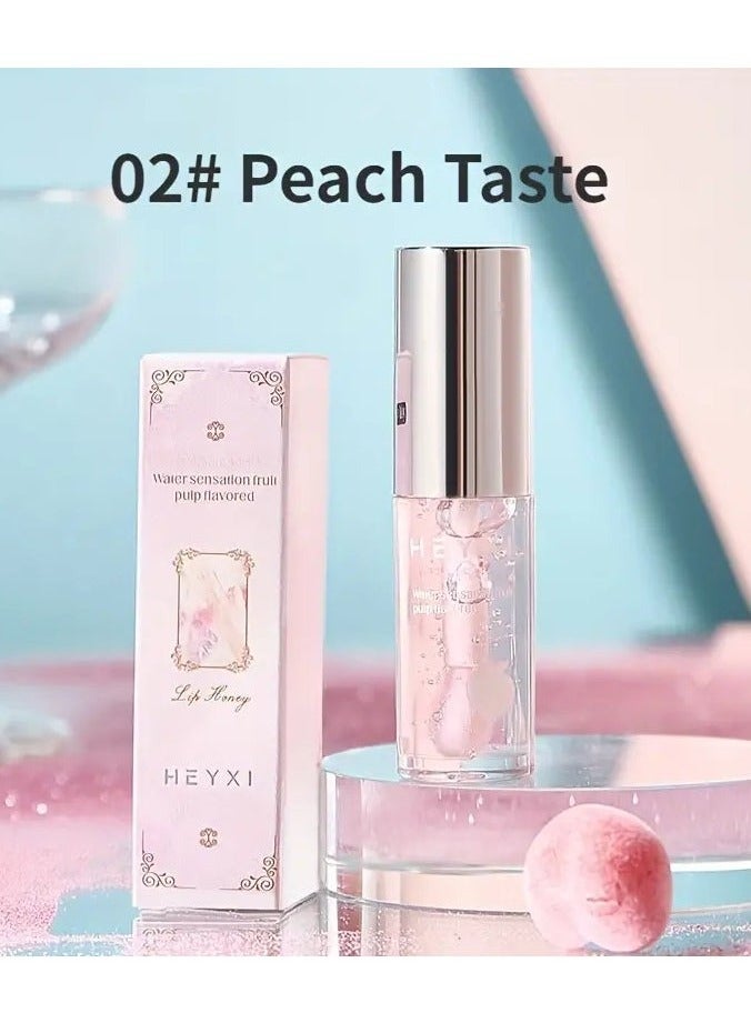 HEYXI Berry Shades Hydrating Lip Gloss Set - Mirror Shine, Pearly Nudes & Moisturizing Oil Formula - Perfect Valentine's Gift for Her #04