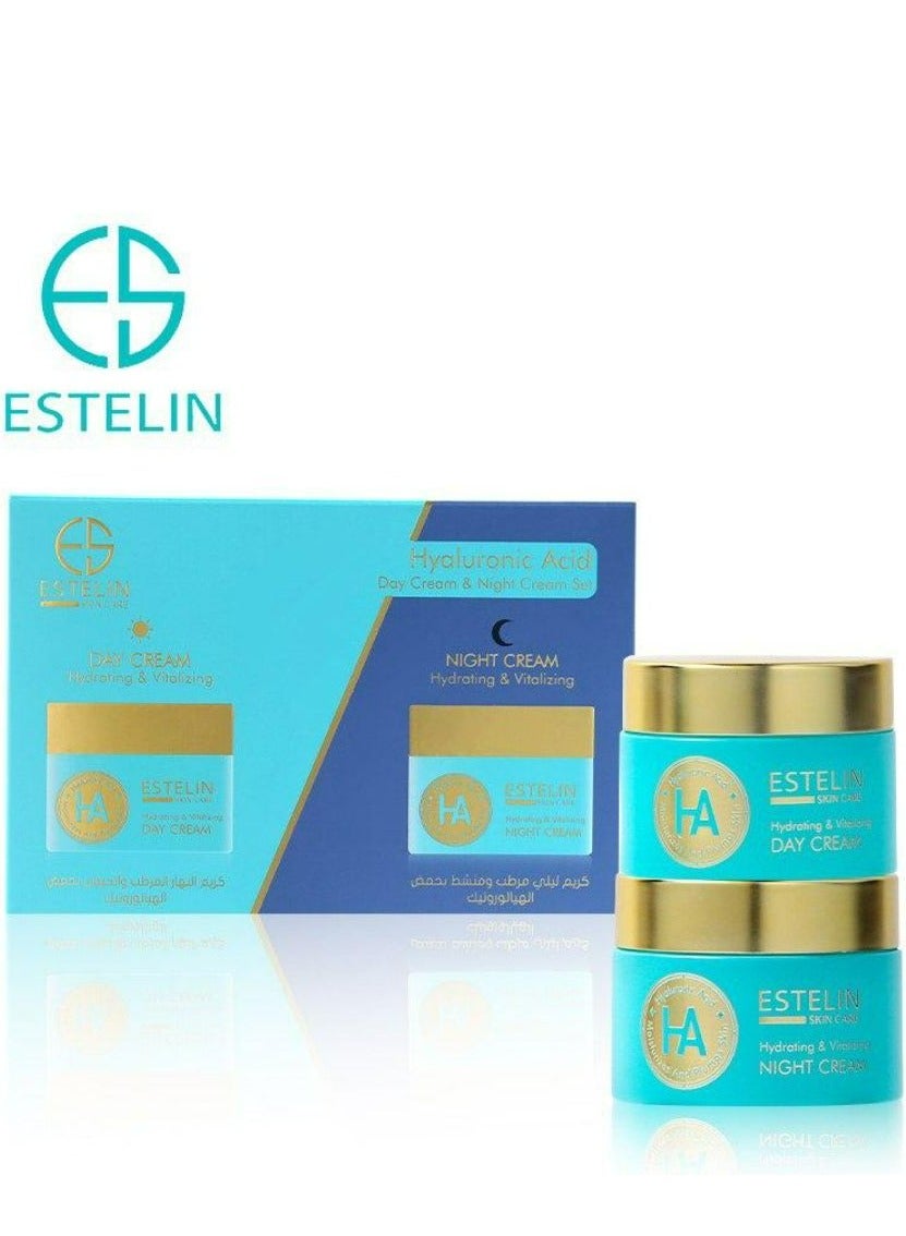 Hyaluronic Acid Day Cream & Night Cream Set 2 pcs