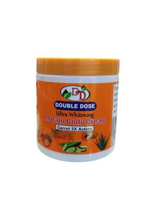 Ultra Whitening Molato Body Cream Carrot 3X Action 500g