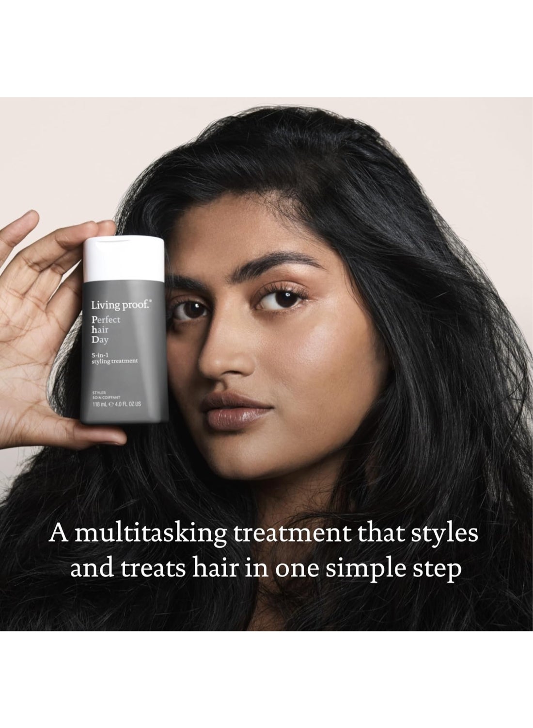 Living Proof PhD 5-in-1 Styling Treatment 118ml – Total Perfection for Limp Hair, Thickening Molecule & Volume, Multi-Tasker for Flat Hair Relief 118ml - image 9