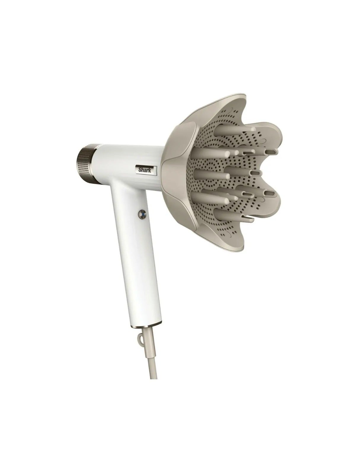 Shark SpeedStyle Rapid Gloss Finisher and High Performance Dryer with Storage Bag, 5 Styling Attachments, for All Hair Types, No Flying Hair or Heat Damage, White, HD352ME - image 5