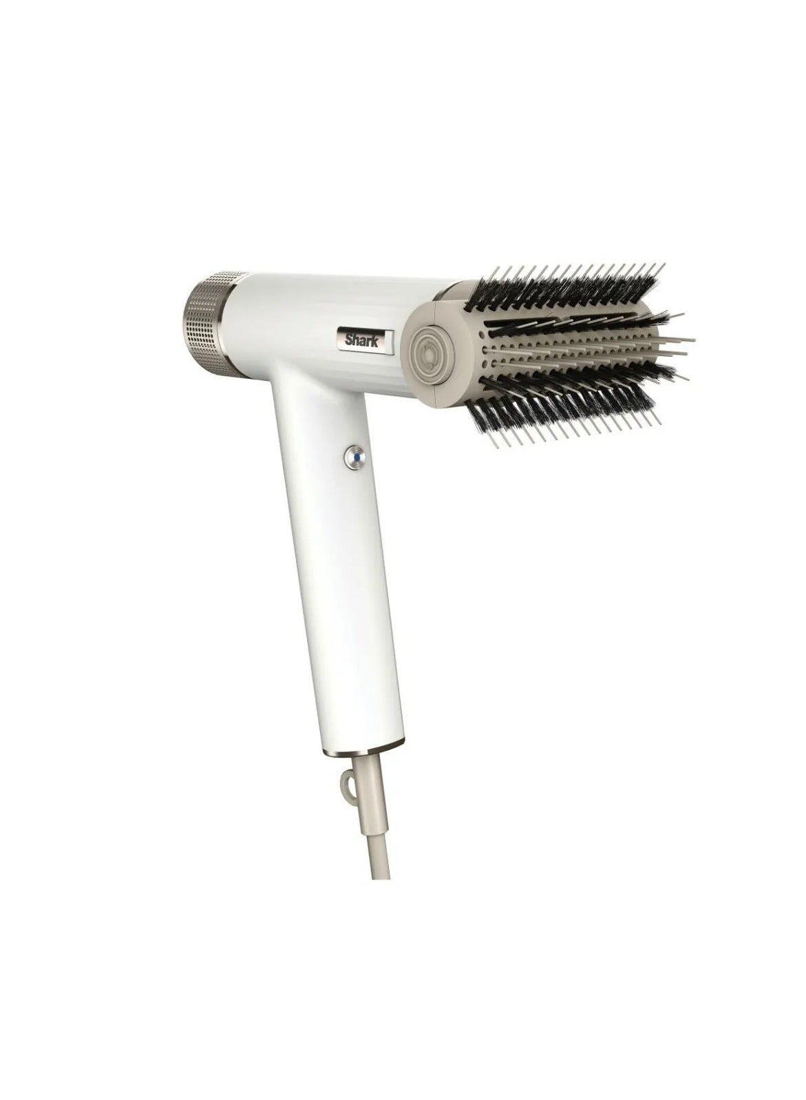 Shark SpeedStyle Rapid Gloss Finisher and High Performance Dryer with Storage Bag, 5 Styling Attachments, for All Hair Types, No Flying Hair or Heat Damage, White, HD352ME - image 6
