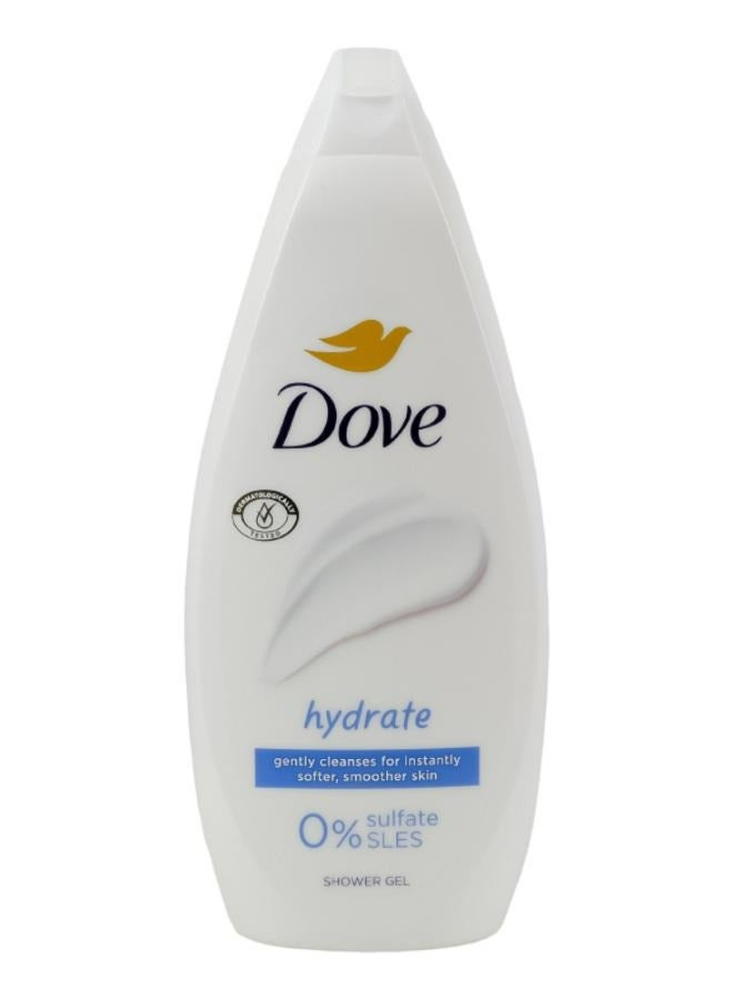 Hydrate Gently Cleanses For Instantly Softer Smoother Skin Shower Gel 720 ML