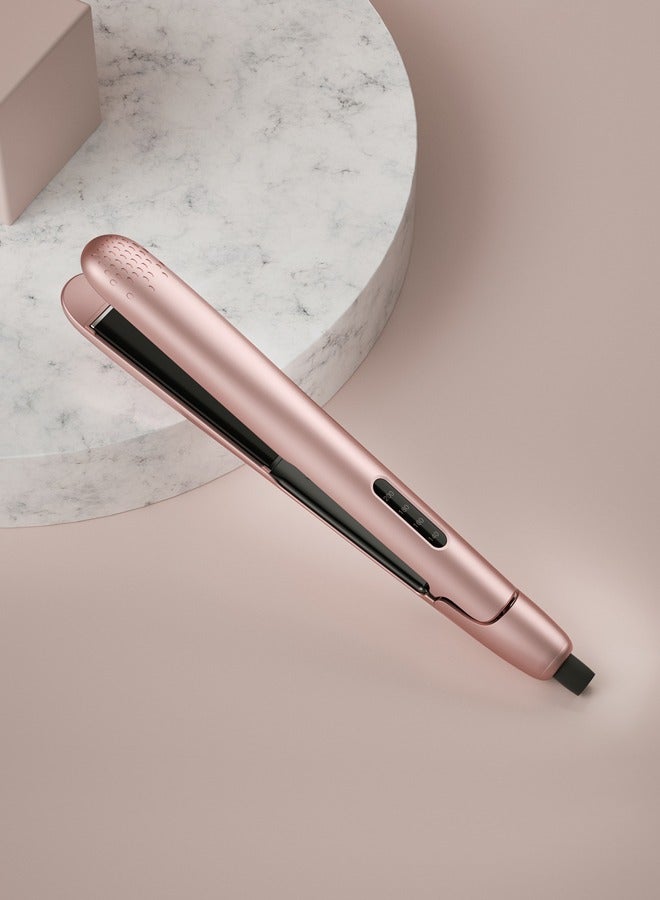 Hair Iron Enrollor Straightener And Curler 2 In 1 Set Professional Mini Portable Flat Iron Ceramic
