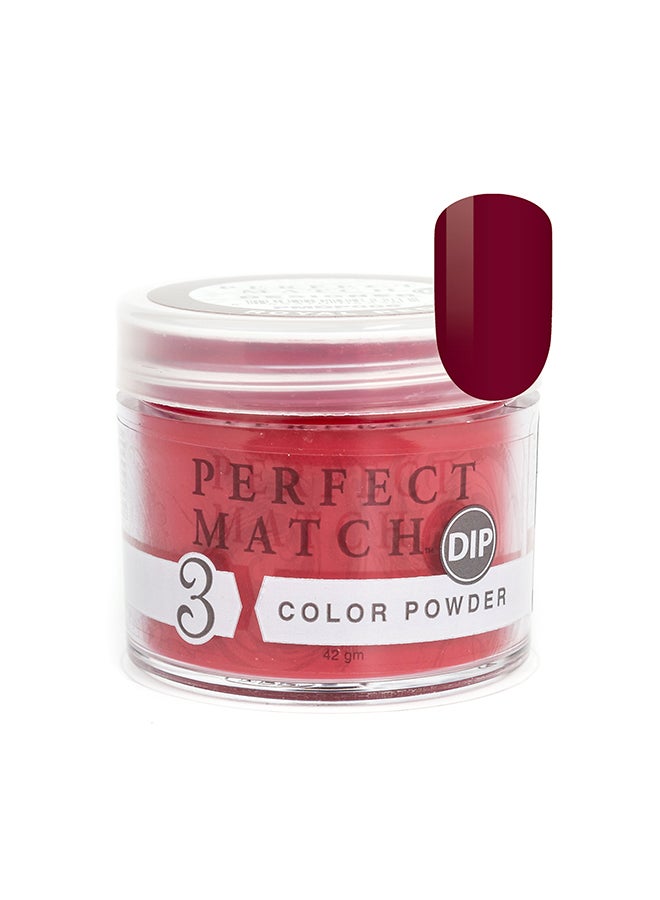 Nail Dipping Powder Royal Red 42g, Dip Acrylic Powder Nail Art Manicure System PMDP006