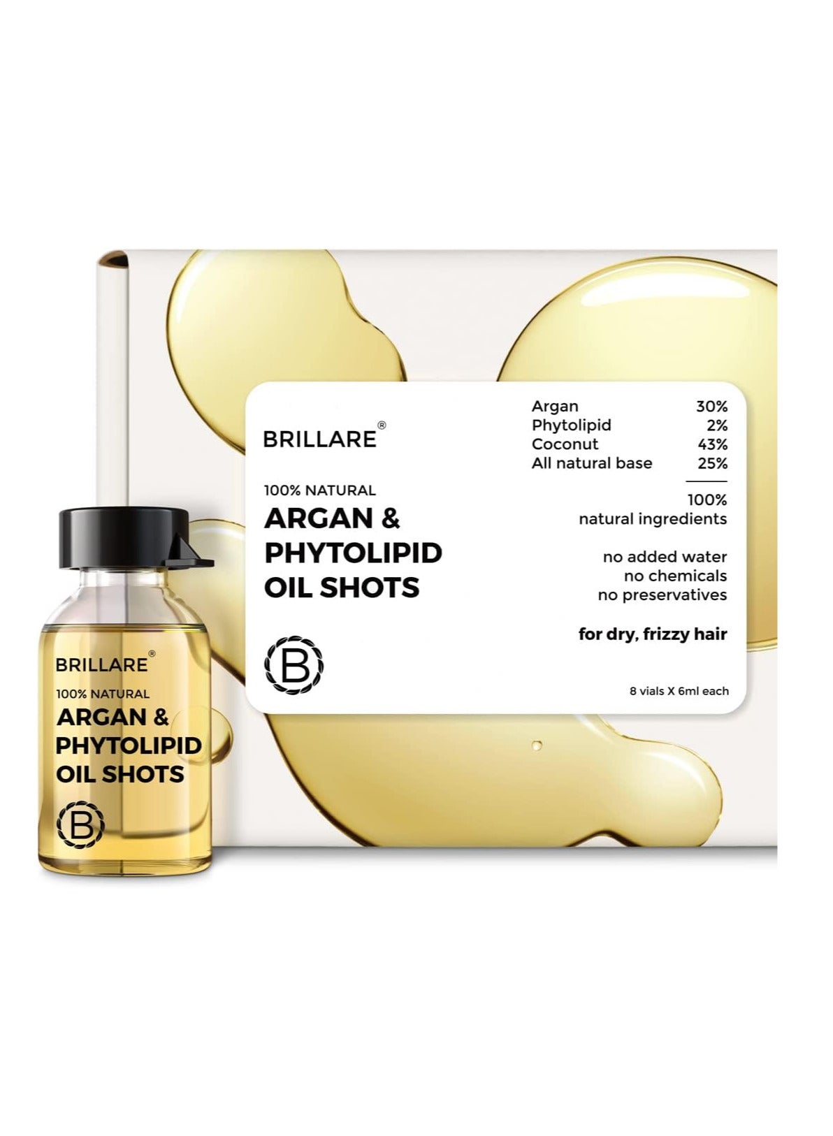 ARGAN & PHYTOLIPID OIL SHOTS (8X6 ML)