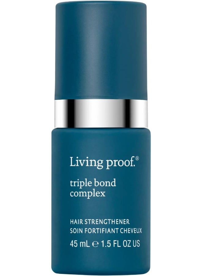 Triple Bond Complex Hair Strengthening Treatment - Repairs Damaged Hair from Within, Fortifies Strands & Reduces Breakage for Stronger Hair (45 ml)