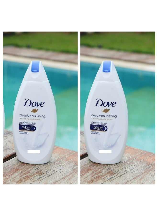Go Fresh Body Wash Deeply Nourishing 200ml 2 pcs