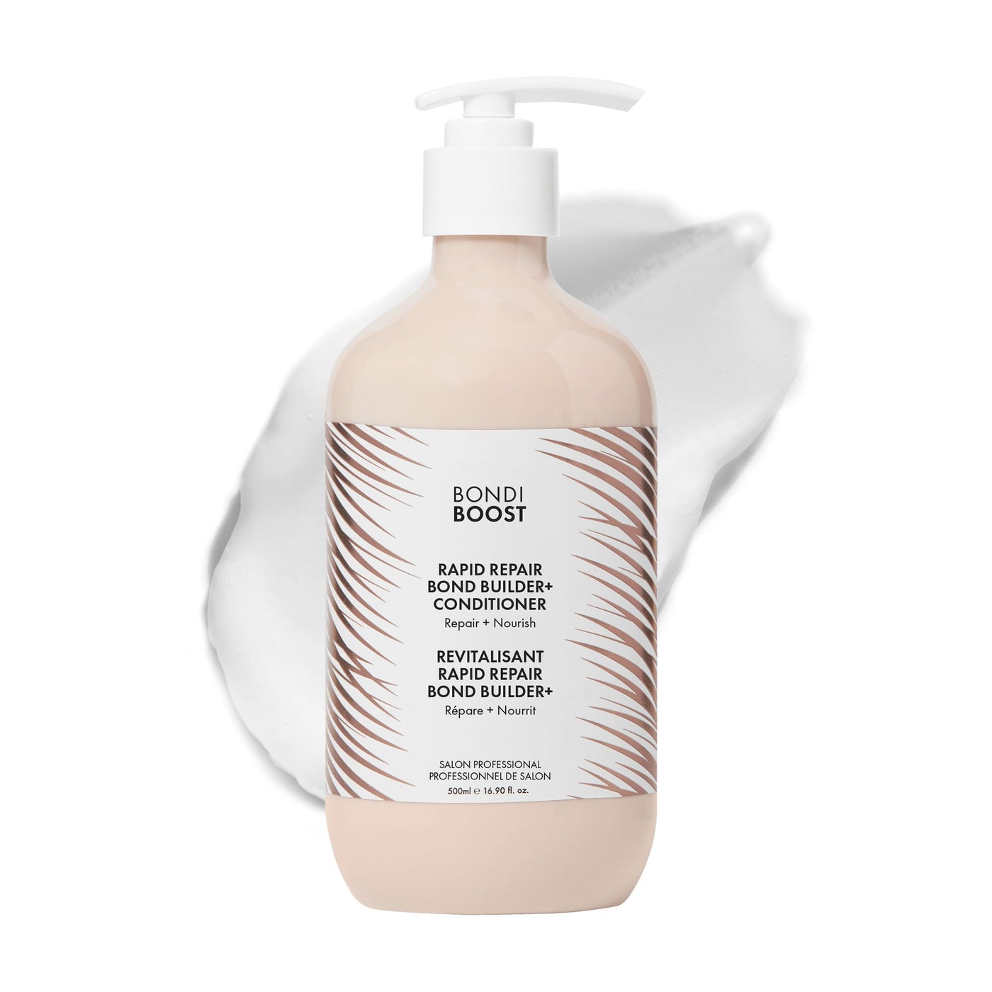 BONDIBOOST Rapid Repair Bond Builder + Conditioner for Damaged Hair [16.90 fl oz], Strengthen + Hydrate + Restores Hair Health with Deep Conditioning Treatment