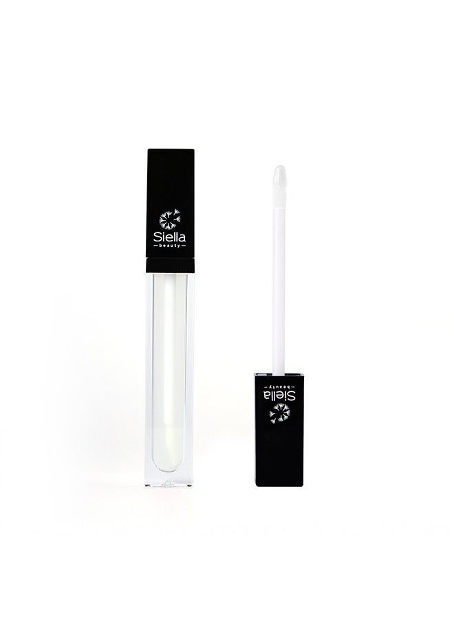 Glazed Lip Hydrating Gloss For Soft & Dewy Lips Enriched With Organic Shea Butter Organic Pistachio Butter & Passionfruit Seed Oil  Made In Italy