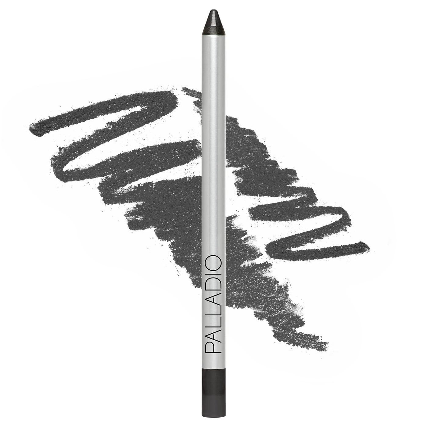 Palladio Precision Eyeliner, Silicone Based, Rich Pigment, Gentle Application, Dramatic Smoky Effect to Soft Everyday Wear, Sensitive Eyelids, Sets Itself, Can be Sharpened, Gray Sky