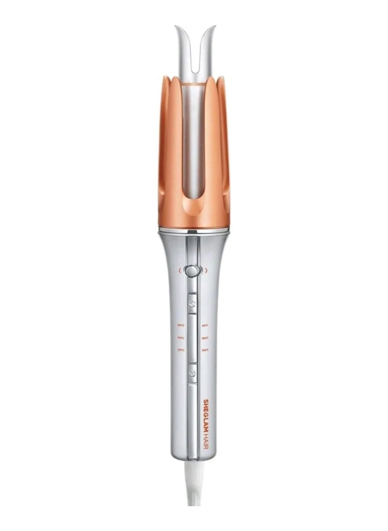 It Curl One Touch 25mm Automatic Hair Curler | Fast Heating Curling Iron with Ceramic Coated Barrel | One-Button Operation with Left/Right Rotation | Anti-Tangle & Anti-Scald Design | Instant Curls for All Hair Types – Safe & Travel-Friendly